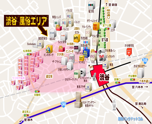 渋谷MAP